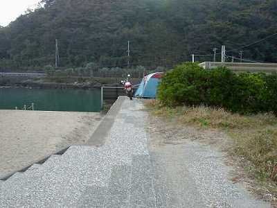 伊豆田舎暮らし物件探しの旅南伊豆町－弓ヶ浜キャンプ－